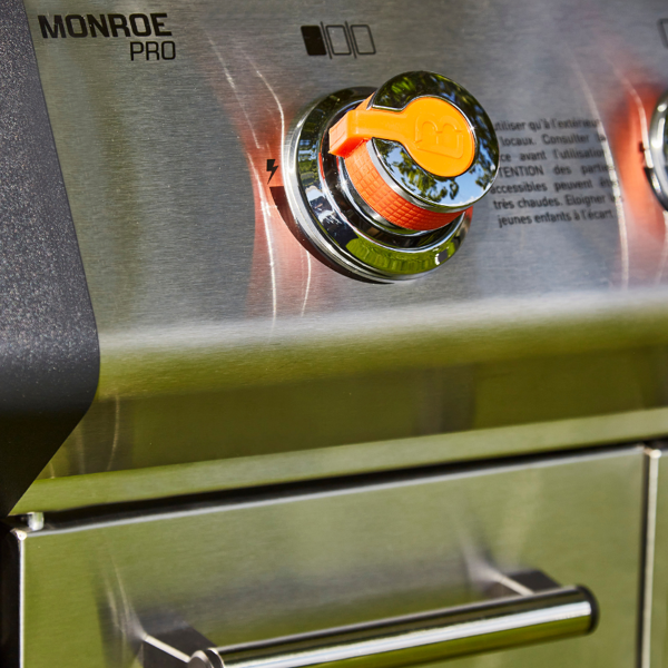 Barbecue Monroe Pro X3S Barbecue gaz Turbo Brasero