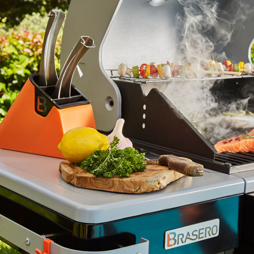 Chariot pour Barbecues URBAN - ENDERS - Robuste - Chariot sur pieds