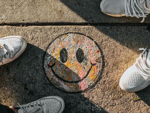 Street Art Smiley